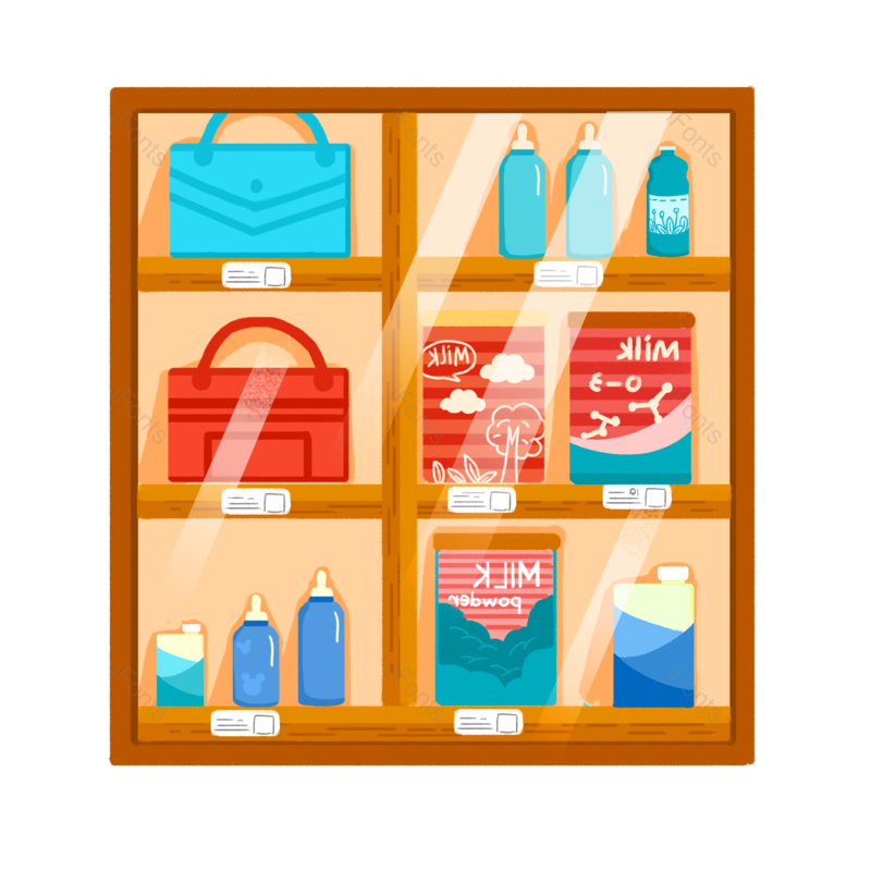 618图片,插画元素,卡通素材PNG,电商素材免抠素材